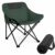 Hacer Carbon Steel Camping Chair Foldable with Backrest | Portable Folding Chair for Travel, Picnic, Beach, Garden, Trekking, Car Trips, Outdoor Camping Use Foldable Camping Chair for Adults (Green)