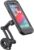 Waterproof Bike Mobile Holder with Aluminum Alloy Base, 360° Rotatable Motorcycle Phone Mount Stand for Handlebar, Anti-Glare Touch-Screen Case for Bicycles, Scooters & Electric Bikes