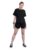 Kvetoo Women Apple Cut Gym T Shirt Breathable Workout Tee Slim Fit Activewear Top Sports Training Yoga T Shirt Women