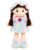Soft Hat Doll for Kids 42 cm | Cute Plush Rag Doll with Cap & Braided Hair | Washable Stuffed Soft Toy for Girls & Boys | Birthday Gift | Multicolor