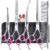 Qpets Dog Grooming Kit 5 Pack, Stainless Steel Pet Scissors Set | Smooth Trimming, Helps Reduce Pulling and Snags, Stainless Steel Blades, Comb and Shears, Customer Support