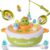 MUREN Dinosaur Pot Musical Toy for Kids Interactive Bounce & Catch Game with Lights & Sound, Fishing Can Caught Activity Toddlers 2-8 Years, Educational Development Toy (Multicolor)