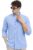 U TURN Men’s Casual Printed Striped Stylish Latest Formal Shirt for Men | Cotton Mix 220 GSM