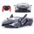 Popsugar Door Opening Remote Control Car|Rechargeable 1200mAh Lithium Battery|C-Type Charging|75-Min Runtime|2.4G Long Range Remote (100+ ft)|HighSpeed RC Car|Gift for Kids|Made in India (Black)