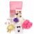 10 Pcs Trendy Hair Accessories & Jewelry Gift Set for Girls & Women | Random Designs as per Latest Trend | Pink Gift Box Included