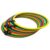 GISCO Plastic Agility Speed 18″ Ring Ladder Set – Agility Footwork Training and Speed Hurdles Ladder, Fitness Equipment, Sports, Workout Home Gym, for Kids and Adults | Set of 12 Rings | Multicolour