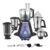 Preethi Zodiac Glitter 750 Watts Mixer Grinder, 5 Jars (1 Food Processor Jar, 3 Stainless Steel Jars, Juicer Jar), Atta Kneading, Powerful Grinding, 2 Year Warranty, Lifelong Free Service, Lavender