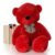 Hug ‘n’ Feel Giant 3-Feet Red Teddy Bear – Soft, Huggable Plush Stuffed Animal for Loved Ones – Ideal Gift for Special Occasions
