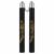 Dragon Design Foam Training Nunchaku with Metal Chain | Martial Arts Practice Nunchucks | Lightweight Training Stick | Black | Comfortable Foam Handle