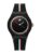 Fastrack Tees Zine with Black Dial Black Silicon Strap Watch for Unisex – 38037PP24W