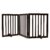 Wooden Freestanding Pet Room Divider for Kids’ Safety | Pet Safety Barrier | Indoor Pet Puppy Safety Fence | Dogs Room Partition for Kids and Dogs (Brown, 3 Panel)