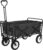 Foldable Utility Wagon Cart Trolley Utility Grocery Wagon for Camping Shopping.