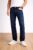 Men’s Straight-Fit Jeans, Cotton, Mid Rise, Zipper Closure, Casual Denim for Adults