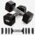 Lifelong Adjustable Metal Dumbbell Pair (2–5 kg Each, Black) – Quick Change Weights With Anti-Slip Handle For Home Workouts