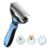 Undercoat Rake for Dogs & Cats, Dematting Comb with Extra Wide Double-Sided Stainless Steel Teeth for Detangling, Deshedding, Brushing, Thinning & Removing Shed Fur, Knots, Mats, and Tangles in Pets