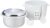 Amazon Basics 1.8 liter Electric Rice Cooker | Auto Cut-Off | Cooking Capacity of 750g | Stainless Steel Lid | Non-Stick Coating (White)