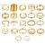 Shining Diva Fashion Latest Stylish Metal Boho Midi Finger Rings for Women and Girls – Silver