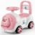 Lifelong Bunny Manual Push Ride-On Toy Car with Back Support for Boys & Girls 1-4 Yrs, Distraction-Free, Non-Musical, Easy Installation, 50kg Capacity, Steering Wheel, Storage (LLCBBR04)