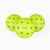 Lifelong Pickleball Balls with 40 Holes Indoor & Outdoor | Durable Pickleball Balls for All Pickleball Paddles & All Skill Levels (Pack of 3) High Bounce, Lightweight, Perfectly Balanced Balls, Green