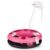 Foodie Puppies Cat Happy Circle with Ball Bell and Feather Mouse Attached for Cats and Kittens (Color May Vary) | Interactive Fun Toy for Exercise and Physical Health of Cats & Kittens (Happy Circle)