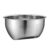 KRESHU Stainless Steel Colander | 304 Food Grade Kitchen Strainer 3-in-1 Sink Strainer | Side Drain Design | Vegetable Washing Basket for Fruits & Kitchen Utensils (26cm, Silver)
