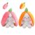 Storescent Reversible Soft Toys for Children – Strawberry Bunny Plush Stuffed Animal – Adorable Rabbit Plushie with Zipper for Boys and Girls (Strawberry+Carrot Bunny 2Pcs) 30CM