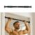 Roughhouse Pull Up Bar for Home Workout | No Screw Doorway Chin Up Bar | 100 KG Capacity | Adjustable 62–82 CM | Height Increase Bar for Men, Women & Kids | Anti-Skid Foam Grip