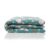 SITSNOOZE Printed Pet Blanket for Dogs & Cats | Quilted Cotton | Mild Winter Soft & Warm Pet Blanket (Turquoise Green)