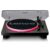 Lenco LS-50LED Record Player, Vinyl Player, Bluetooth Turntable with Integrated Speaker – LED – USB Recording – Belt Drive – Preamp – 33, 45 and 78 RPM Vinyl to MP3 Black LED Imported from EU