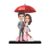 AVATAAR STUDIO Personalized Gift for Wife, Husband, Girlfriend, Boyfriend, Friends Character Caricature Photo Frame Unique Design Customized Gift for Friends & Family (COUPLE 15) (7 INCHES)