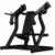 Incline Chest Press Machine, Commercial Grade, Square Tube 50x120mm, 153 Kg, for Home and Gym Use (Matte Black)