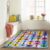 MUREN Hand & Feet Twister Jumbo Play Mat (60 x 100 Inches) | 2 Players Double-Sided Hopscotch & Balance Game | Count & Jump Activity for Kids & Family | Indoor & Outdoor Fun | Age 4+ Children Above