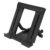 LIRAMARK Portable Tabletop Tablet Stand Mobile Holder, Desktop Stand, Cradle, Dock for iPad, Smartphone, Kindle, E-Reader, Fully Foldable, Adjustable Angle, Black