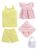Peek A Boo by Rupa Baby Girls’ Gift Set, Perfect for Baby Shower Clothing Set, 100% Cotton, Ultra Soft, Breathable