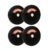 Watson Gym Rubber Plates, Rubber Dumbbell Plate, 25mm For Home Gym, Professional Exercise, Gym Weight Plates, Home Gym Equipments For Men & Women (Orange – 12Kg set)