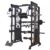 GAMMA FITNESS FTS-101 Multi Gym Functional Trainer with Smith Machine for Home Gym Equipment (Black and Red) (All Black)