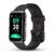 Pebble Dash Smartwatch 1.47″ HD Display | Bluetooth Calling | Health Suite | Female Health & Sleep Tracking | Multiple Sports Modes | DIY Watch Faces | Premium Build (Jet Black)