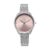 Fastrack Stunners XI with Quartz Analog Peach Dial Silver Stainless Steel Strap Watch for Women – 68066SM01