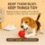 3″ Spike Dog Balls for Aggressive Chewers, Durable Interactive Spiky Ball for Teething, Indestructible Rubber Dog Chew Toys, Tough Pet Toys for Small, Medium & Large Breeds