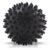 Boldfit Spike Massage Ball for Physiotherapy Spike Ball High Density Massage Roller for Pain Relief Full Body Acupressure Ball for Foot, Hand, Back Massage Lacrosse Ball Massage for Recovery, Plastic, Rubber – Black