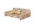 Dog Trust Couch Large Sofa Bed for Cat Scratch Cardboard Box (53L x 24.5W x 15H cm) Modern Lounge Cat Scratch Pad, Premium pad for Indoor