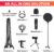 Audio Array USB Condenser Microphone Kit | for Podcasting, Online Meeting, Gaming, Singing & Live Streaming | Boom Arm, Pop Filter, Mic Cover, Spider Shock Mount, Tripod & 2.5M USB Cable | AM-C1