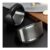 Stainless Steel Garlic Crusher & Ginger Crusher | Manual Garlic Press with Ergonomic Handle (Black)