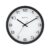 Titan Contemporary Wall Clock with Black Case & White Dial, Silent Sweep, Model W0020PA01 | 30 cm x 30 cm x 4.5 cm