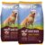 Meat Up Adult Dry Dog Food (2 x 3kg), Total 6 kg | Meat and Rice Flavour | Healthy Digestion | Strong Bones & Joint | Skin & Coat Support