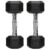 FITRXX Rubber Coated Hexa Dumbbell Set (7.5 kg Pair) | Professional Exercise Dumbbells for Men & Women | Home Gym Equipment for Full Body, Upper & Lower Body Strength Training | Anti-Slip Handle