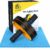 PRO365 Premium Ab Wheel Roller | Heavy Steel Rod | Core Home Workout Equipment 100 Kg | 6MM Knee Mat | Lifetime Brand Warranty