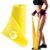 FirstFit Resistance Bands Exercise Elastic Bands Latex Bands for Pilates Yoga Phycial Therapy Rehab Home Gym Workout Fitness (1.5 Meter Yellow) – (10-15 lbs)