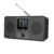 LEMEGA IR4S Stereo WiFi Internet Radio,FM Digital Radio, Spotify Connect, Bluetooth Speaker, Dual Alarms Clock, 40 Presets, Headphone-Output, Batteries or Mains Powered – Black Finish