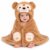 First Kick New Born Baby Blanket Pack of Super Soft Bathrobe Wrapper Bath Towel for Boys, Girls, Babies (Beige, Length 82 cm x Width 82 cm, 0-12 Months)